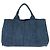 Borsa 2way Prada Canapa Denim - vista 2