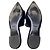 Prada Mules mit spitzer Kappe und Schleife aus schwarzem Samt - Ansicht 11