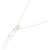 Collana Tasaki in oro bianco Au750 con perle Akoya e diamanti - vista 2