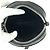 Céline Celine Dancing Kid Logo Studs Leder-Schultertasche - Ansicht 9