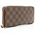Portafoglio Louis Vuitton Damier Ebene Clemence - vista 2