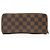 Portafoglio Louis Vuitton Damier Ebene Clemence - vista 3
