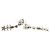 Pendientes Chanel Coco Mark Star Rhinestone - vista 3
