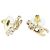 Pendientes Chanel Coco Mark Rhinestone - vista 3