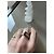 Autre Marque Anello Elini in Oro Bianco 18kt con Zirconia - vista 12