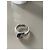 Autre Marque Anello Elini in Oro Bianco 18kt con Zirconia - vista 4