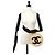 Borsa a mano Chanel Matelasse Round Vanity - vista 10