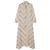 Autre Marque Vestido Largo Kaftan ODYSSEE Beige Viscosa