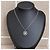 De Beers Lotus Series Platin-Diamant-Halskette - Ansicht 4