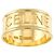 Céline Celine CELINE 1 Anillo en oro amarillo de 18K - vista 2