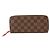 Louis Vuitton Damier Portefeuille Clemence Round Long Wallet
