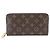 Louis Vuitton Monogram Zippy Long Wallet