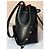 Borsa a secchiello Mansur Gavriel in pelle nera - vista 3