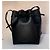 Borsa a secchiello Mansur Gavriel in pelle nera - vista 5