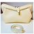 Bolsa de mão Mansur Gavriel em couro creme - vista 9