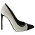Tom Ford Décolleté in Pelle e Vernice Nero e Bianco - vista 2