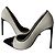 Tom Ford Décolleté in Pelle e Vernice Nero e Bianco - vista 6