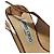 Scarpins Peep-Toe Jimmy Choo em Python Rosa Natural - vista 9