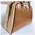 Prada Pyramid Saffiano Vernic Caramel+Bian Handtasche - Ansicht 11