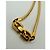Givenchy – Collar modernista geométrico dorado – 1976 - vista 6