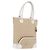 FENDI Zucchino Canvas Hand Bag Beige Gold Auth BA16701 - Jerrillo