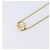 Christian Dior CD Logo Halskette Goldfarben - Ansicht 10