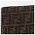 Fendi Borsa a mano Zucca in tela Nero e Marrone - vista 6