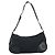 Bolsa de ombro Prada em nylon e couro preto - vista 13