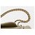 Chanel Choco Bar Leder-Schultertasche Gold - Ansicht 14