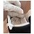 Sneakers Alexander McQueen Oversized in pelle bianca e nera - vista 5