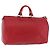 Louis Vuitton Epi Speedy 40 Borsa a mano Rossa