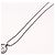 Collana Christian Dior Logo Cerchio Corda Metallo Argento - vista 10