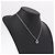 Collana Christian Dior Logo Cerchio Corda Metallo Argento - vista 15