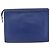 Louis Vuitton Taiga Pochette Voyage MM - Blu - vista 2