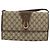 Borsa a tracolla Gucci GG Supreme PVC Beige Oro