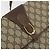 Borsa a tracolla Gucci GG Supreme PVC Beige Oro - vista 15