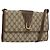 Borsa a tracolla Gucci GG Supreme PVC Beige Oro - vista 2