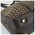 Céline Bolsa Macadam Lona Castanha - vista 11