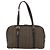 Céline Bolsa Macadam Lona Castanha - vista 2