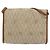 Christian Dior Bolso de hombro de lona Honeycomb Beige Oro - vista 2