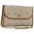Christian Dior Borsa a tracolla in tela Honeycomb Beige Oro