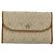 Christian Dior Borsa a tracolla in tela Honeycomb Beige Oro - vista 13