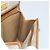 Christian Dior Borsa a tracolla in tela Honeycomb Beige Oro - vista 19