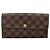 Louis Vuitton Portafoglio Sarah Damier Ebene - vista 13