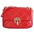 Borsa Moon Vanessa Bruno in pelle rossa grande