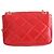 Borsa Moon Vanessa Bruno in pelle rossa grande - vista 4