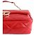 Borsa Moon Vanessa Bruno in pelle rossa grande - vista 5