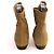 Botas Isabel Marant de cuero caqui - vista 2