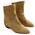 Botas Isabel Marant de cuero caqui - vista 3