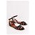 Sandali Michel Vivien in pelle marrone - vista 3